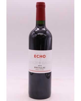 Echo de Lynch Bages 2018