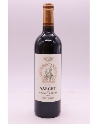 Sarget de Gruaud Larose 2018