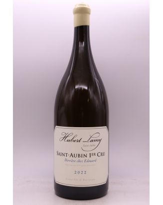 Hubert Lamy Saint Aubin 1er cru Derrière chez Edouard 2022 blanc Jéroboam 3L