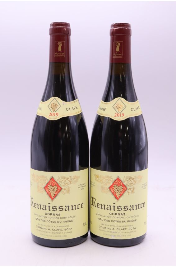 Auguste Clape Cornas Renaissance 2019
