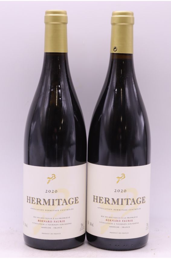 Bernard Faurie Hermitage Bessards Méal 2020