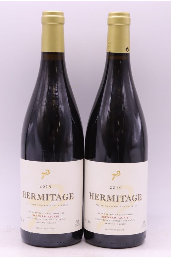 Bernard Faurie Hermitage Greffieux Bessards Méal 2019