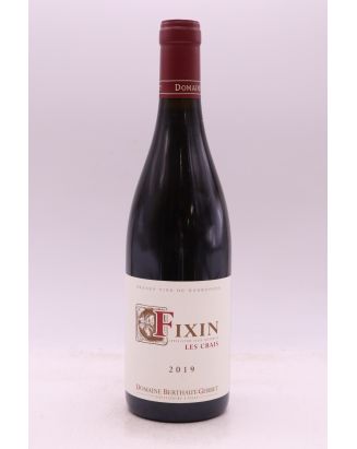 Berthaut Gerbet Fixin Les Crais 2019