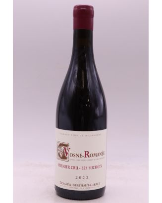 Berthaut Gerbet Vosne Romanée 1er cru Les Suchots 2022