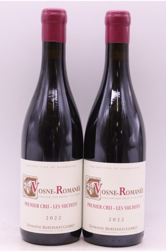 Berthaut Gerbet Vosne Romanée 1er cru Les Suchots 2022