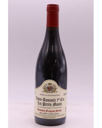 François Gerbet Vosne Romanée 1er cru Petits Monts 2005