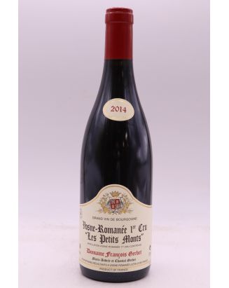 François Gerbet Vosne Romanée 1er cru Petits Monts 2014