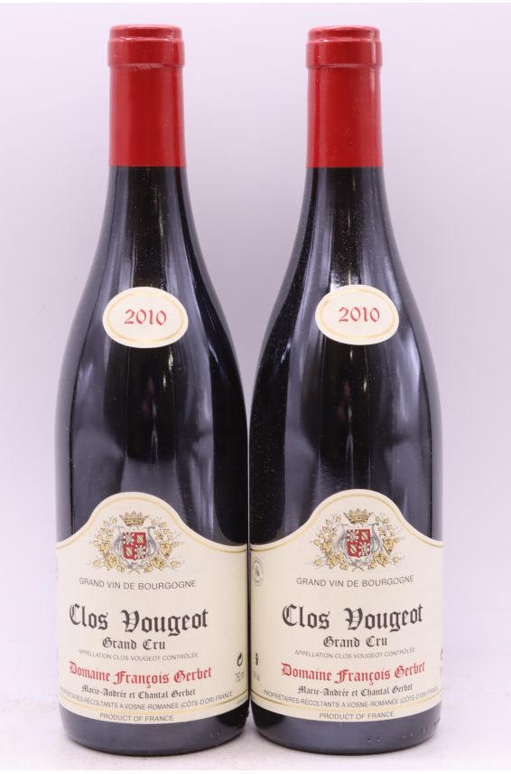 François Gerbet Clos Vougeot 2010