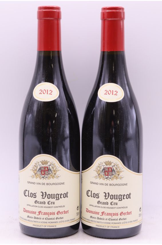François Gerbet Clos Vougeot 2012