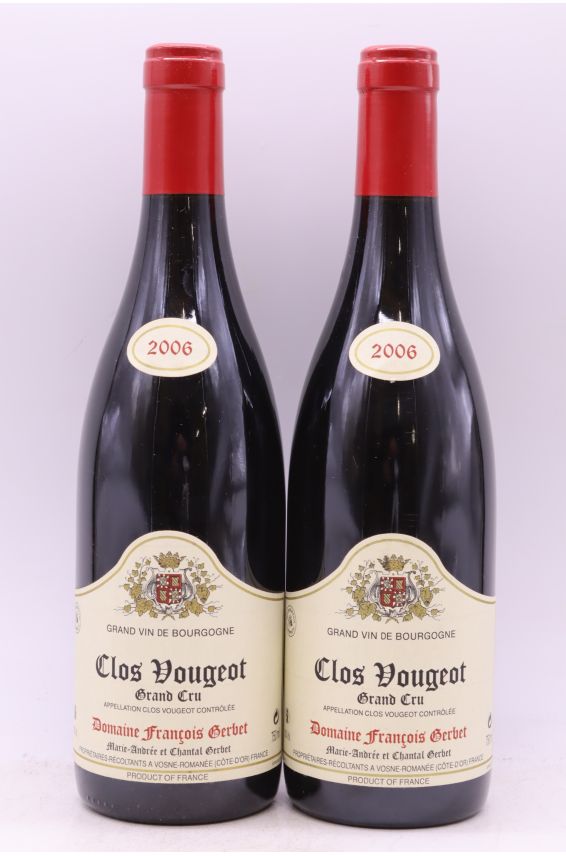 François Gerbet Clos Vougeot 2006
