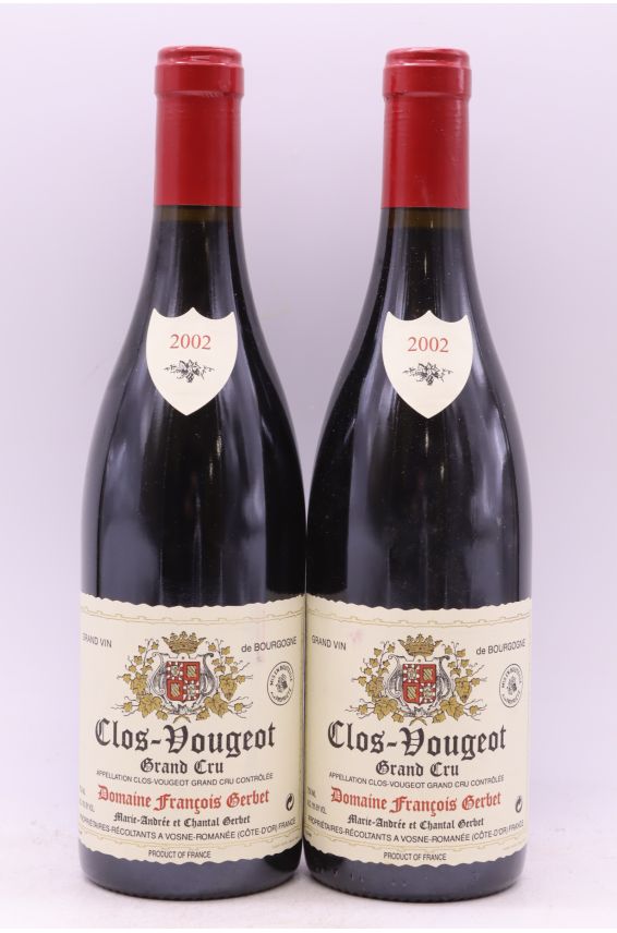 François Gerbet Clos Vougeot 2002
