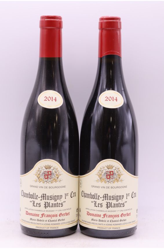 François Gerbet Chambolle Musigny 1er cru Les Plantes 2014
