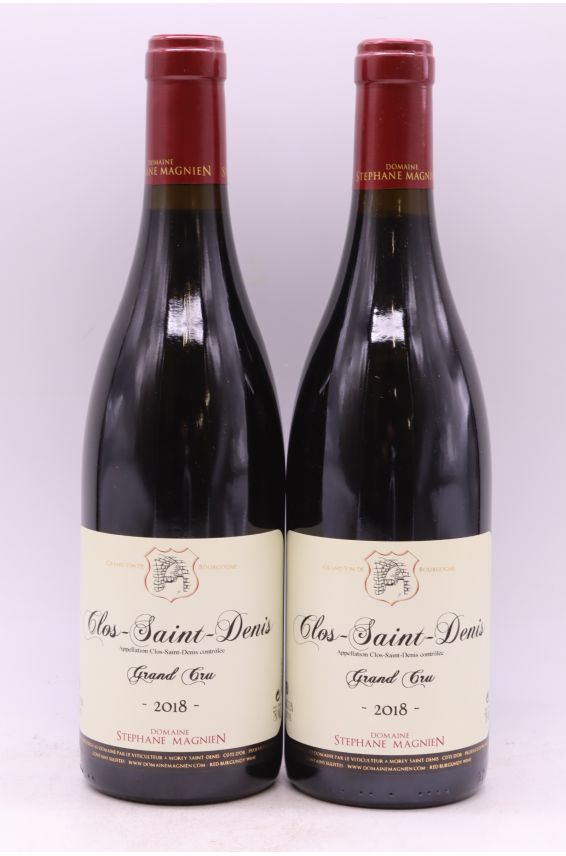 Stéphane Magnien Clos Saint Denis 2018