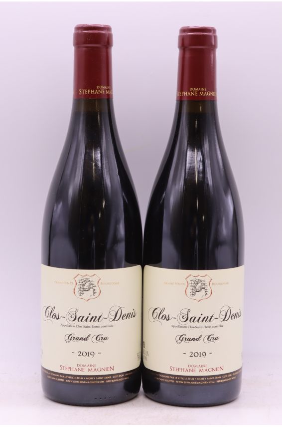 Stéphane Magnien Clos Saint Denis 2019