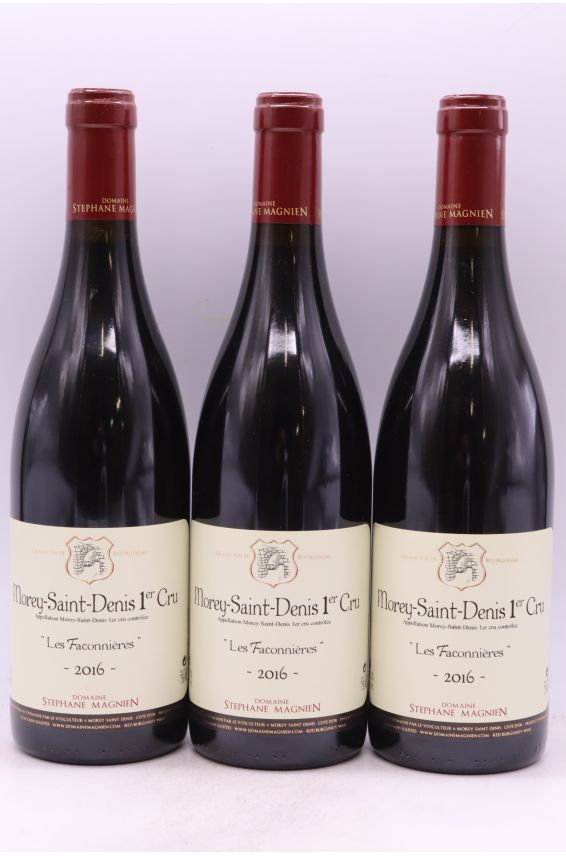 Stéphane Magnien Morey Saint Denis 1er cru Les Faconnières 2016