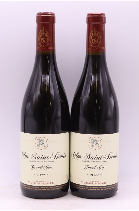 Stéphane Magnien Clos Saint Denis 2022