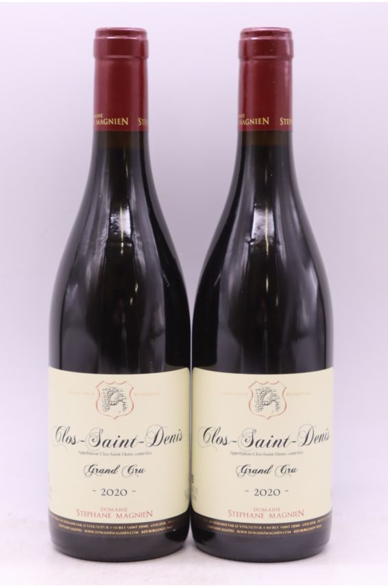 Stéphane Magnien Clos Saint Denis 2020