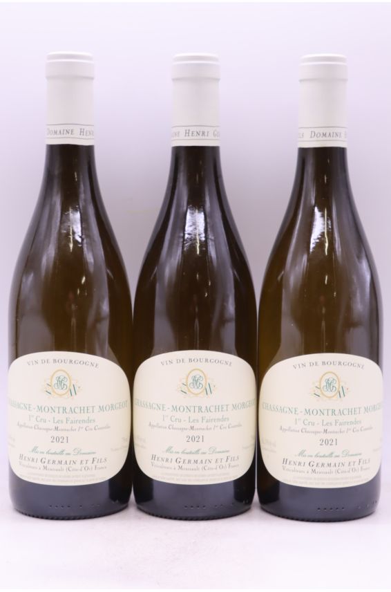 Henri Germain Chassagne Montrachet 1er cru Morgeot Les Fairendes 2021