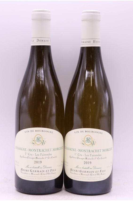 Henri Germain Chassagne Montrachet 1er cru Morgeot Les Fairendes 2019