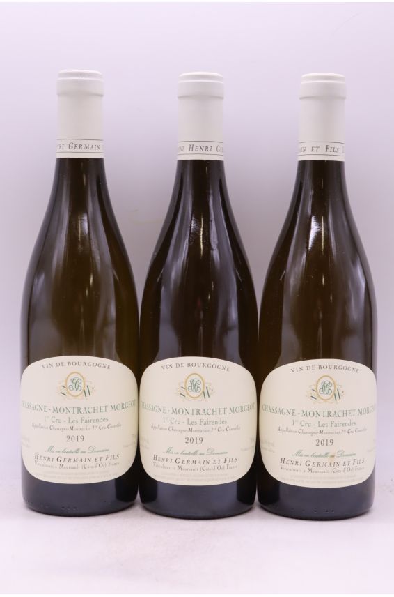 Henri Germain Chassagne Montrachet 1er cru Morgeot Les Fairendes 2019