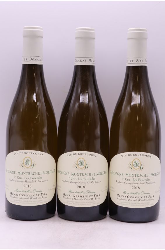Henri Germain Chassagne Montrachet 1er cru Morgeot Les Fairendes 2018