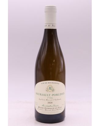 Henri Germain Meursault 1er cru Poruzots 2020