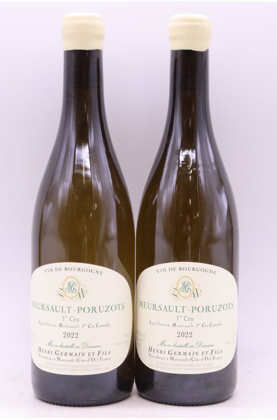 Henri Germain Meursault 1er cru Poruzots 2022