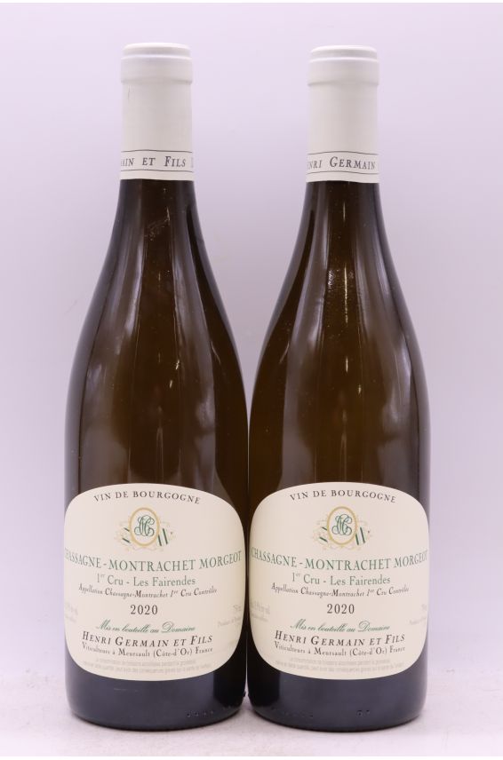 Henri Germain Chassagne Montrachet 1er cru Morgeot Les Fairendes 2020