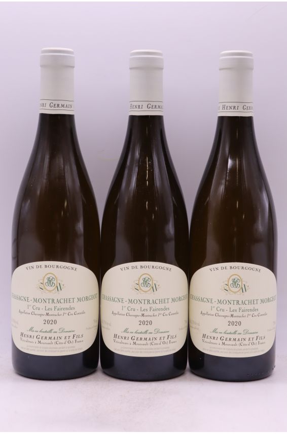 Henri Germain Chassagne Montrachet 1er cru Morgeot Les Fairendes 2020