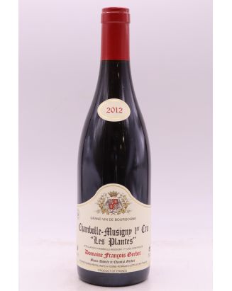 François Gerbet Chambolle Musigny 1er cru Les Plantes 2012