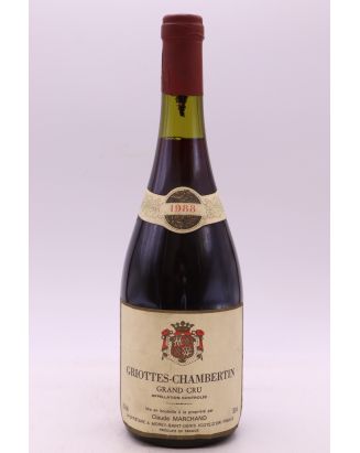 Claude Marchand Griottes Chambertin 1988