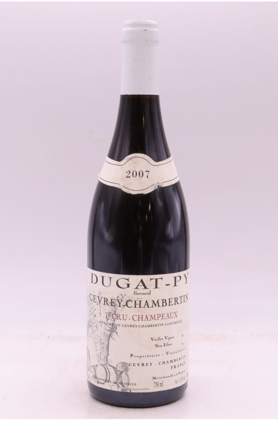 Dugat Py Gevrey Chambertin 1er cru Champeaux Vieilles Vignes 2007