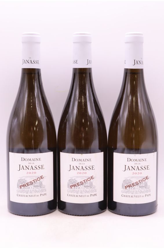 La Janasse Châteauneuf du Pape Prestige 2020 blanco