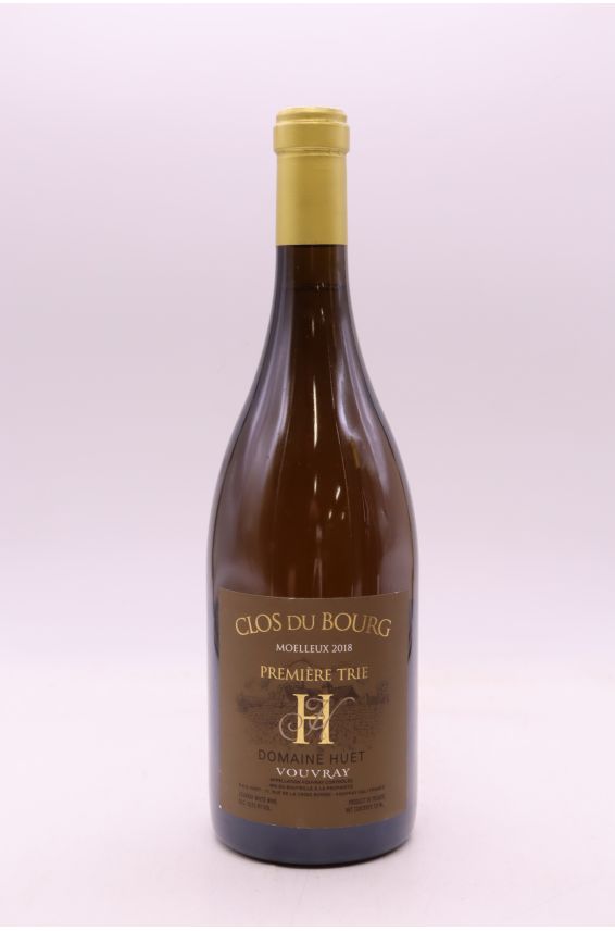 Huet Vouvray Clos du Bourg Moelleux 1ère Trie 2018