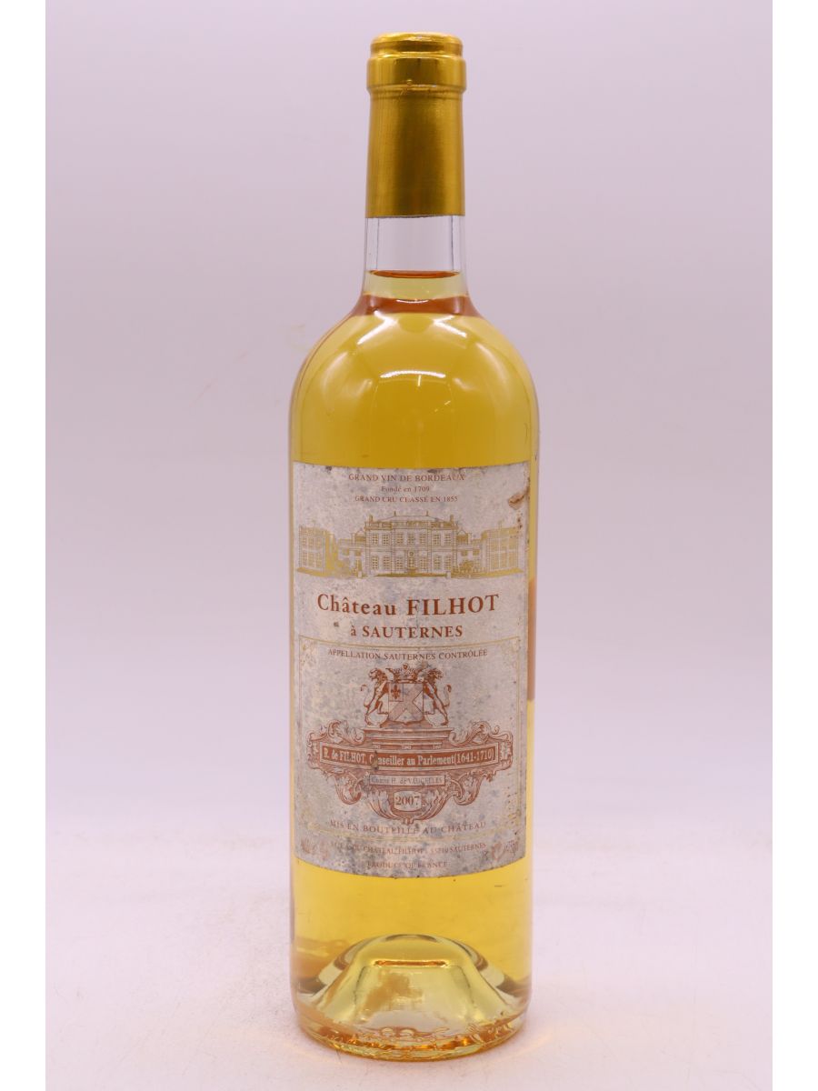 capture du vin Filhot 2007 Promo