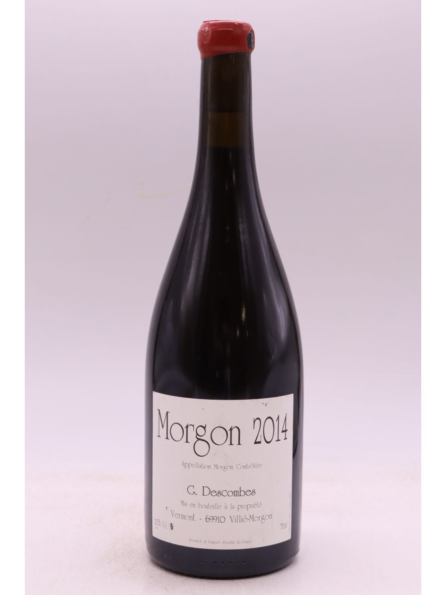 photos du vin Georges Descombes Morgon Vieilles Vignes 2014