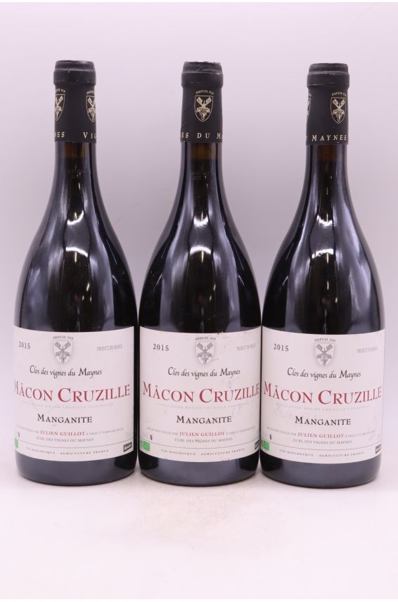 Clos des Vignes du Maynes Mâcon Cruzille Manganite 2015