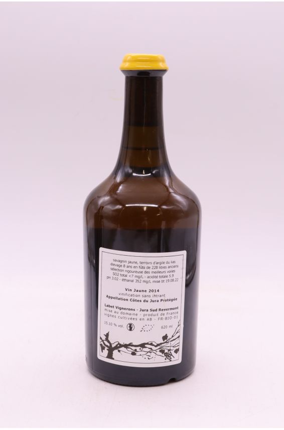 Julien Labet Côtes du Jura Vin Jaune 2014 62cl