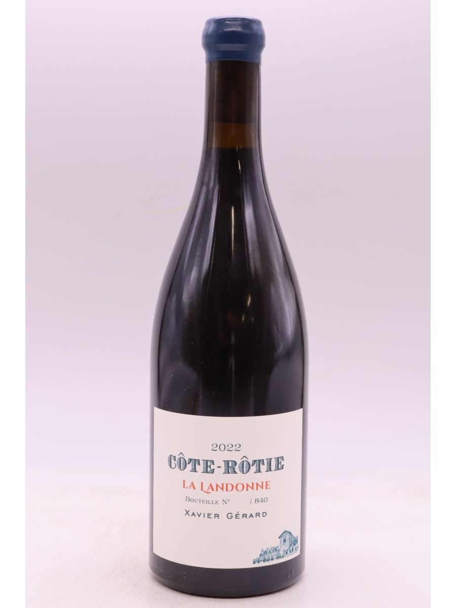 image du vin Xavier Gérard Côte Rôtie la Landonne 2022