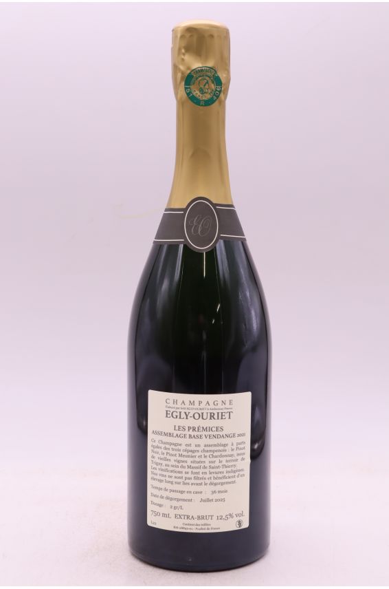 Egly Ouriet Brut Les Prémices (V21 - Deg 07/25)