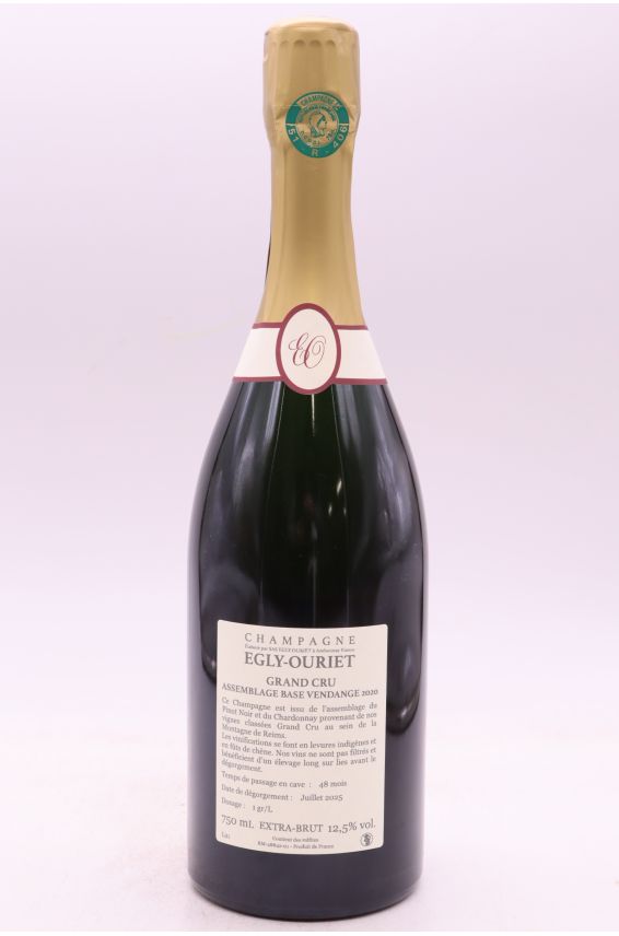 Egly Ouriet Grand Cru Brut (V20 - Deg 07/25)