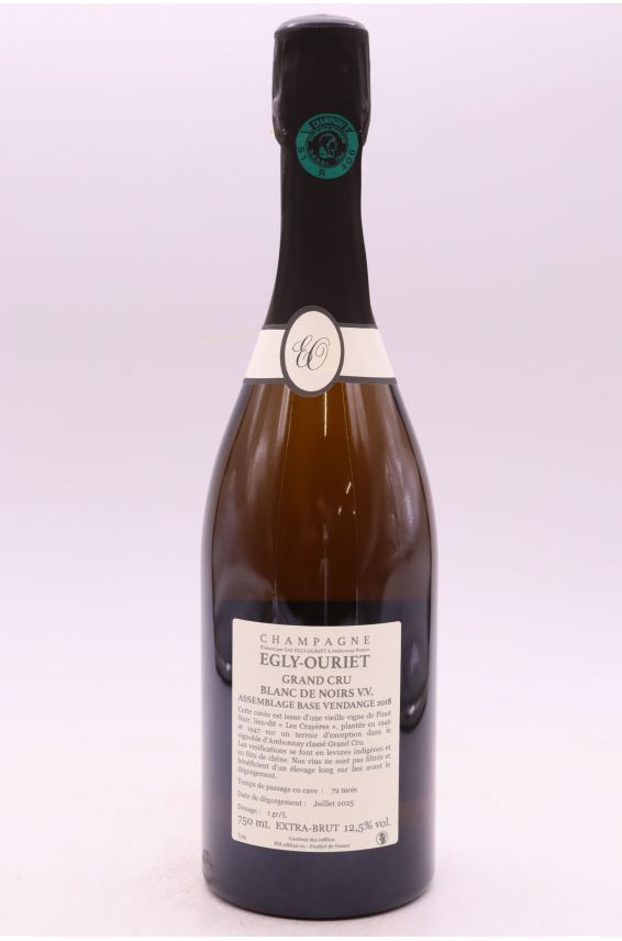 Egly Ouriet Blanc de Noirs Vieilles Vignes (H18 - Disg 07/25)