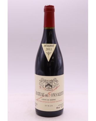 Fonsalette Syrah 2011