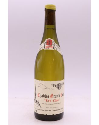 Vincent Dauvissat Chablis Grand cru Les Clos 2023