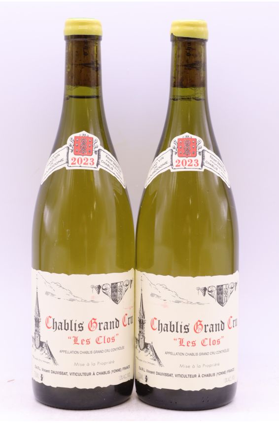 Vincent Dauvissat Chablis Grand cru Les Clos 2023