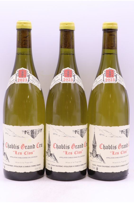 Vincent Dauvissat Chablis Grand cru Les Clos 2023