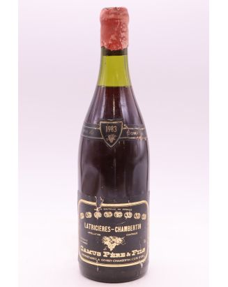 Camus Latricières Chambertin 1983