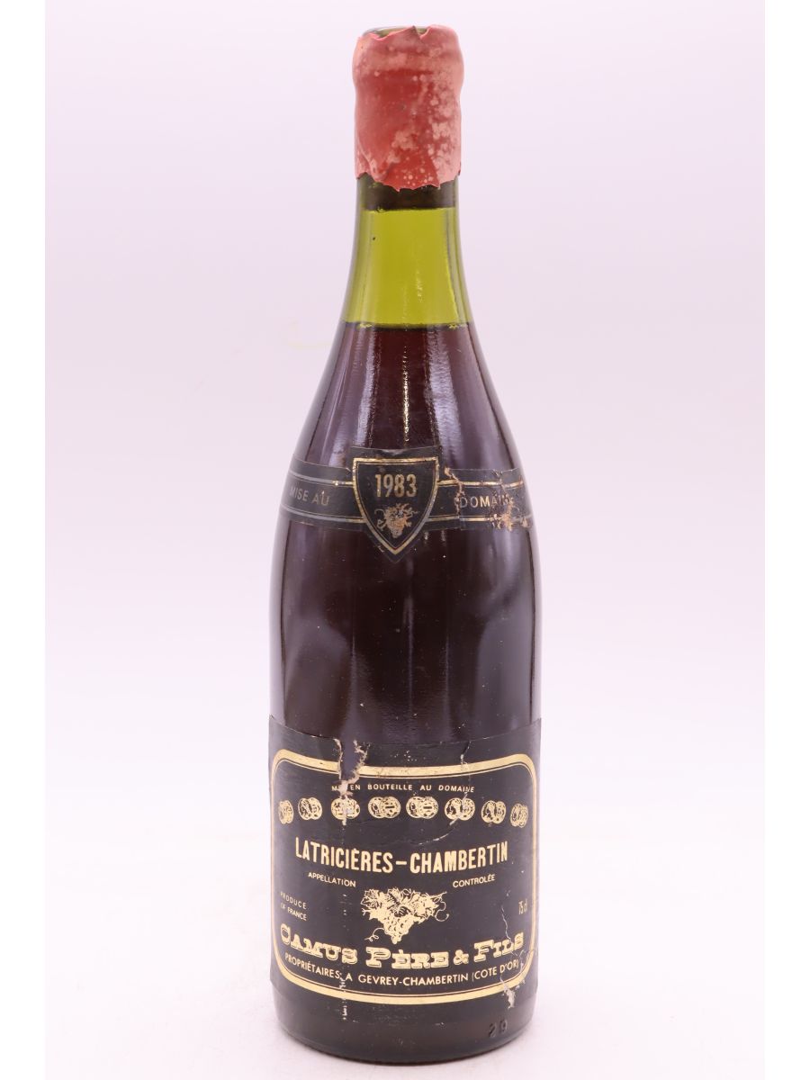 image du vin Camus Latricières Chambertin 1983