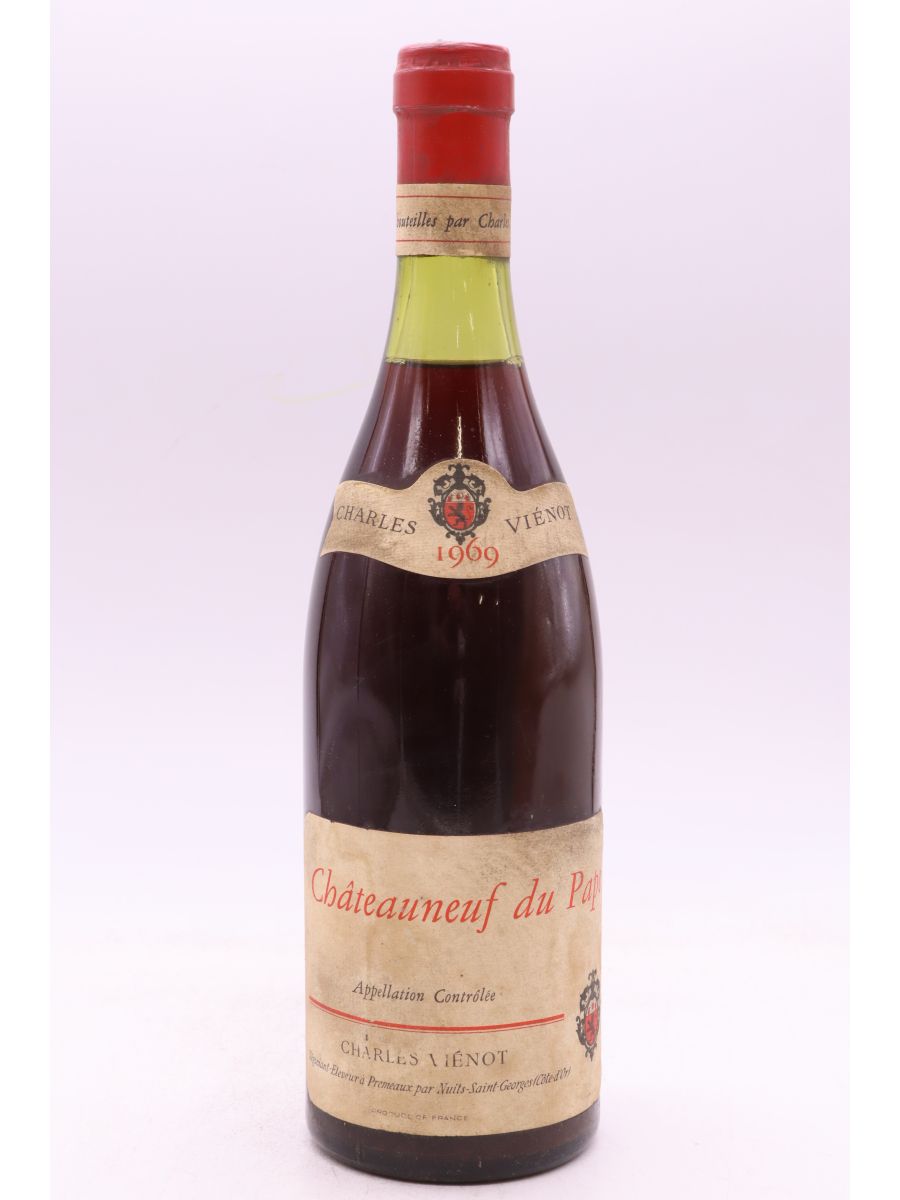 image du vin Charles Viénot Châteauneuf du Pape 1969