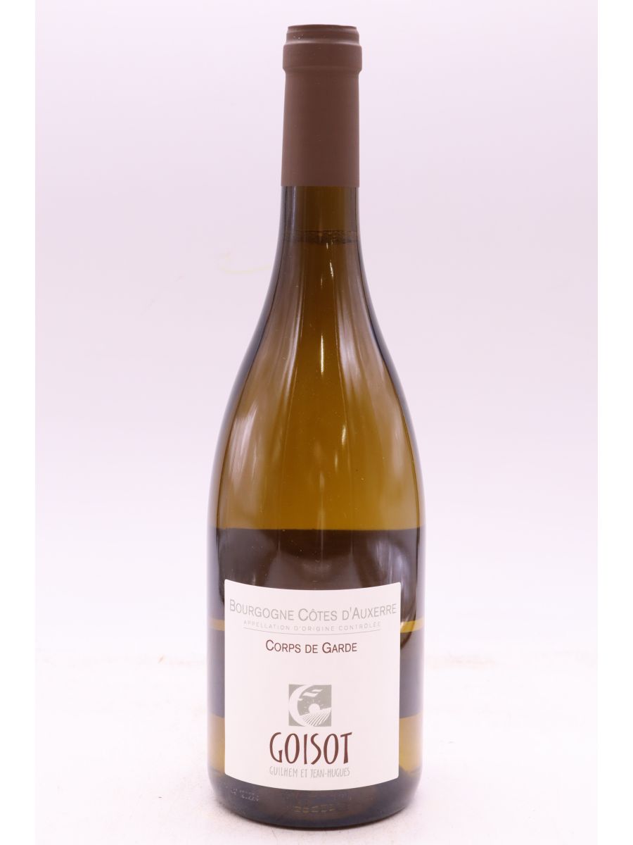 photo du vin Goisot Bourgogne Côte d’Auxerre Corps de Garde 2022